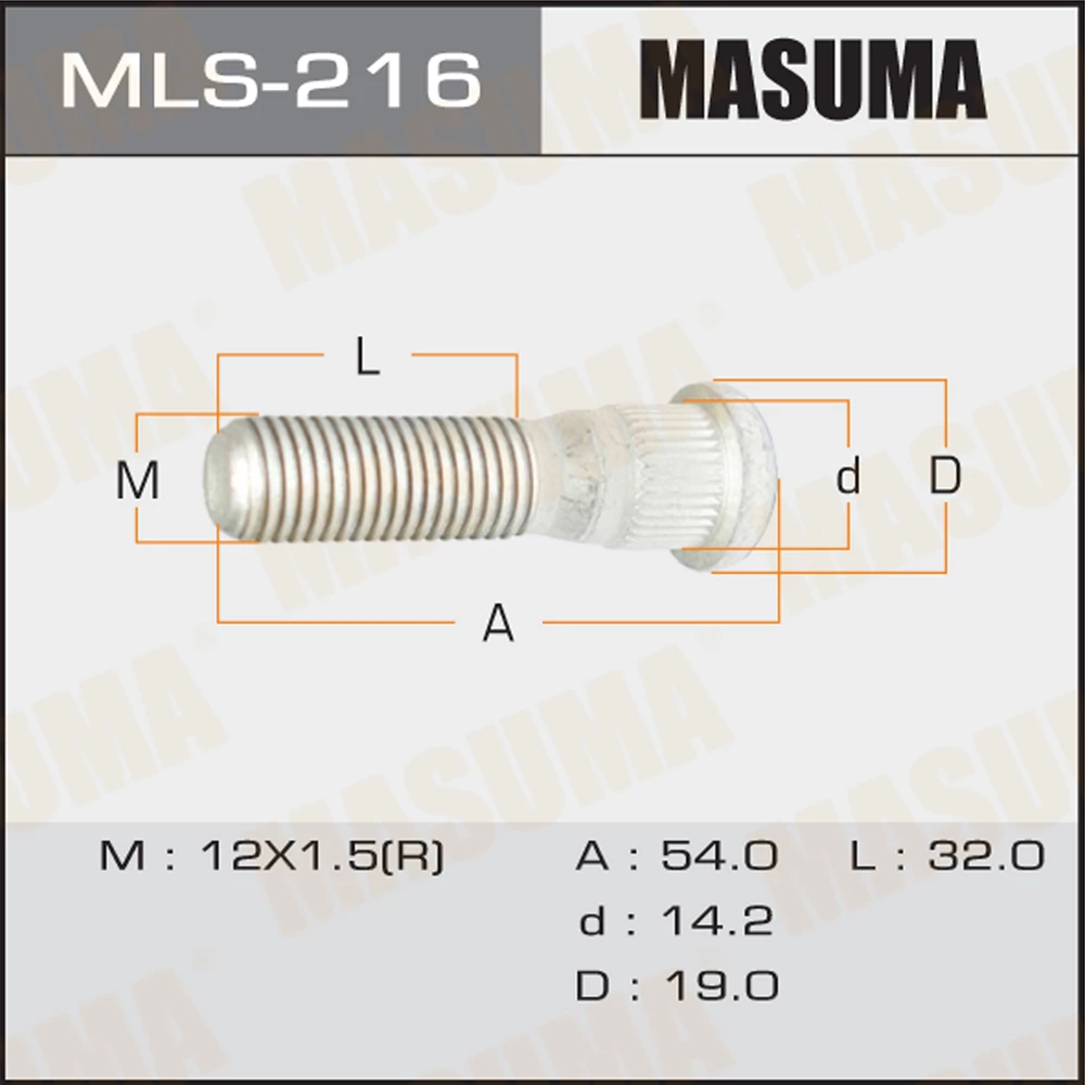 Шпилька Masuma MLS-216