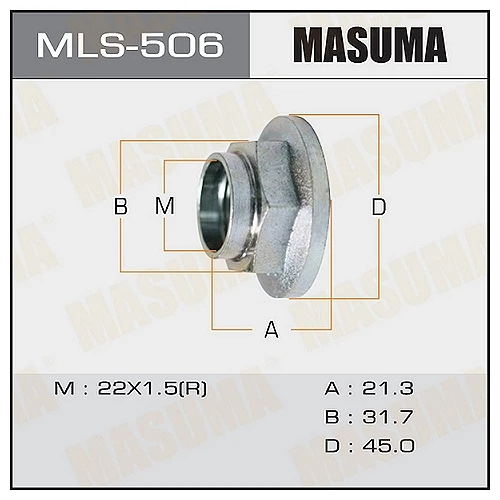 Гайка ШРУСа Masuma MLS-506