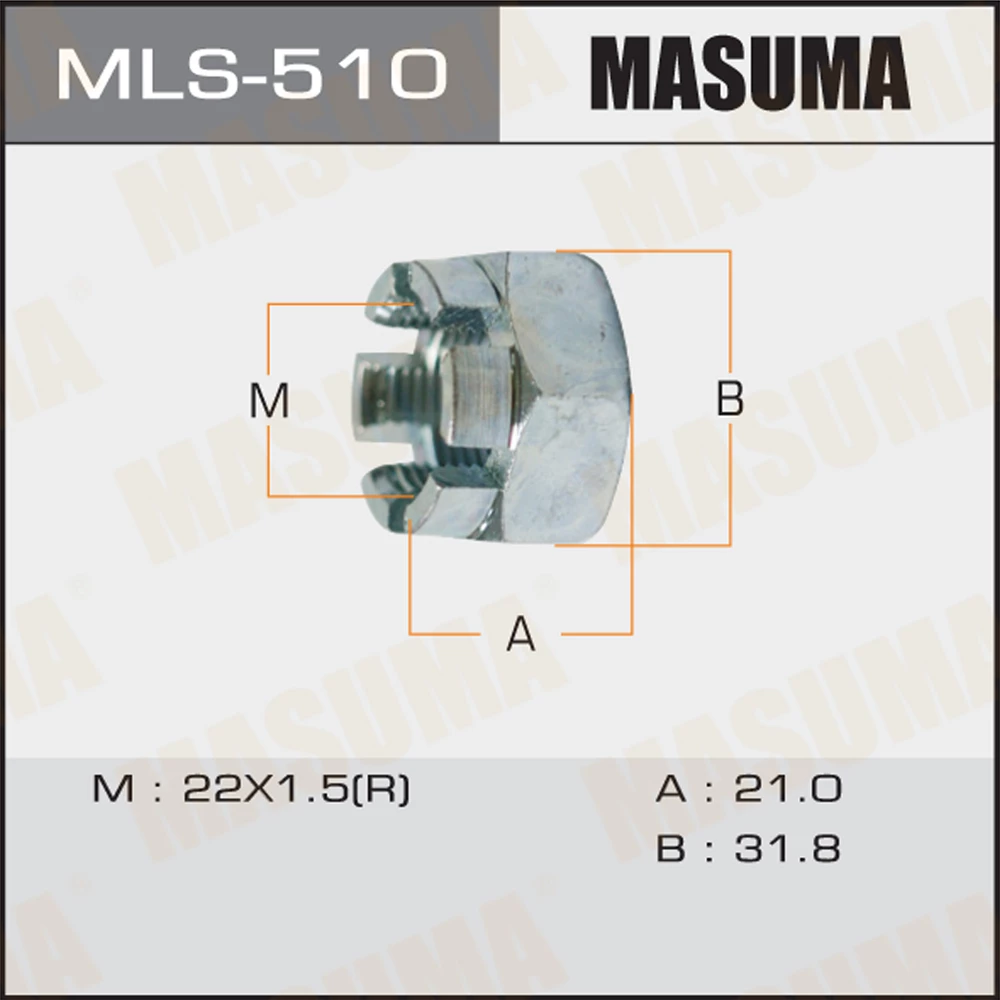 Гайка ШРУСа Masuma MLS-510