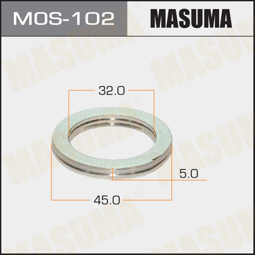 Кольцо глушителя Masuma MOS-102