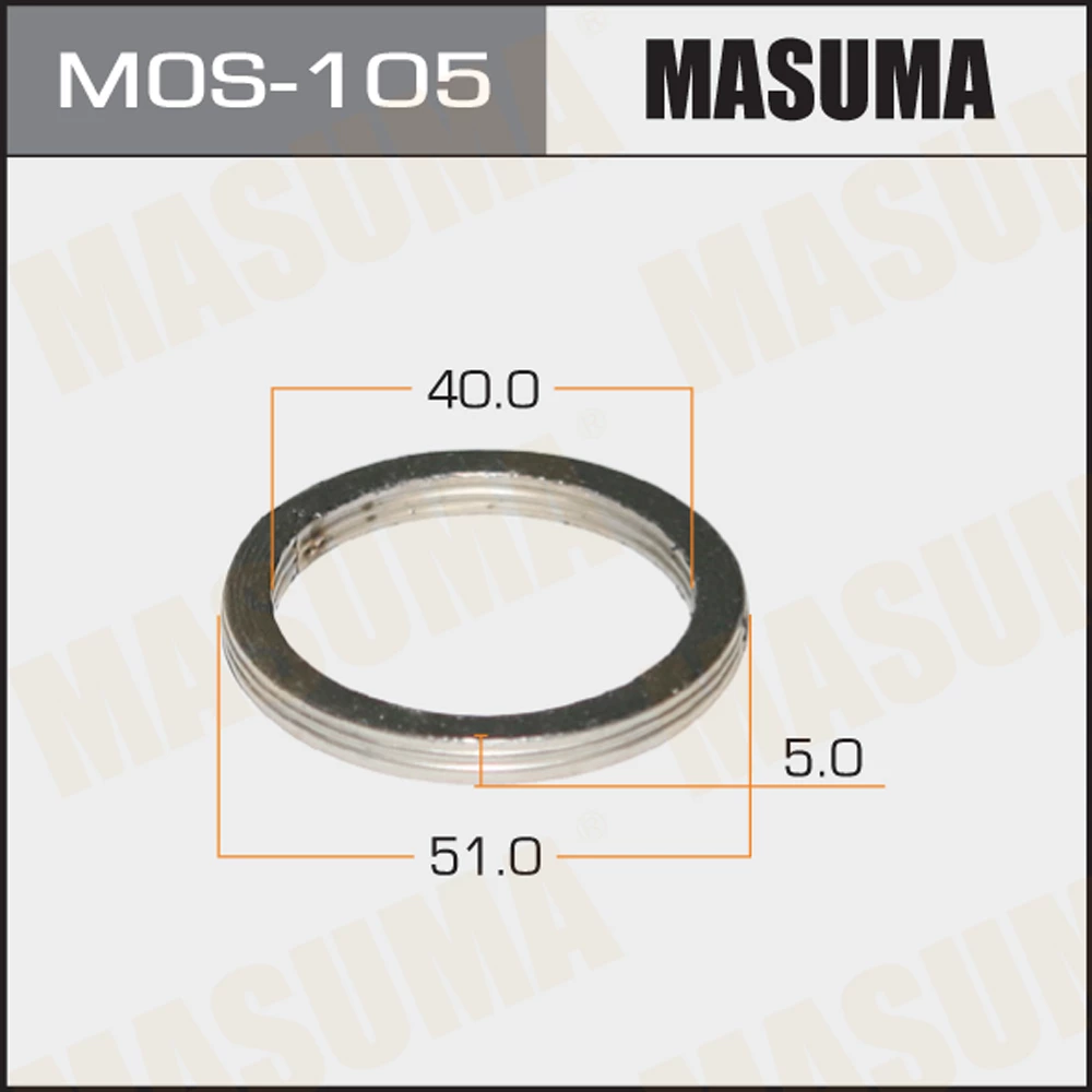 Кольцо глушителя Masuma MOS-105
