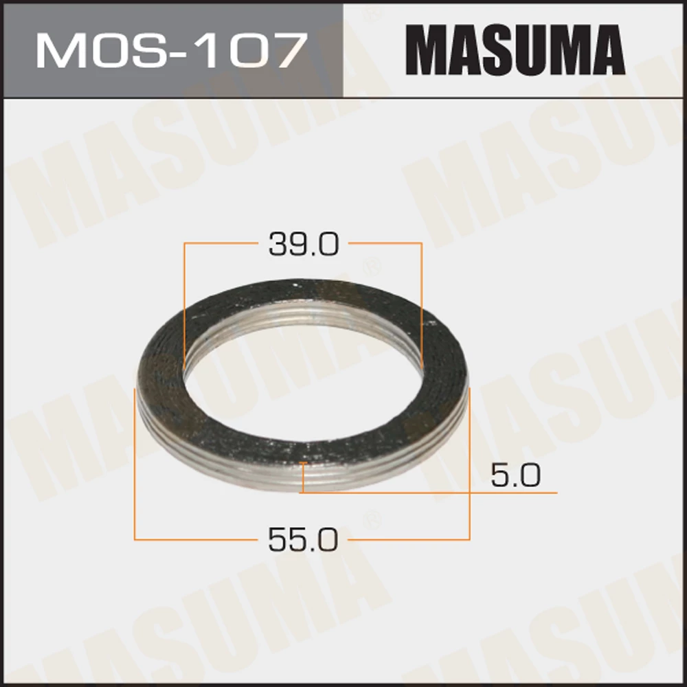 Кольцо глушителя Masuma MOS-107