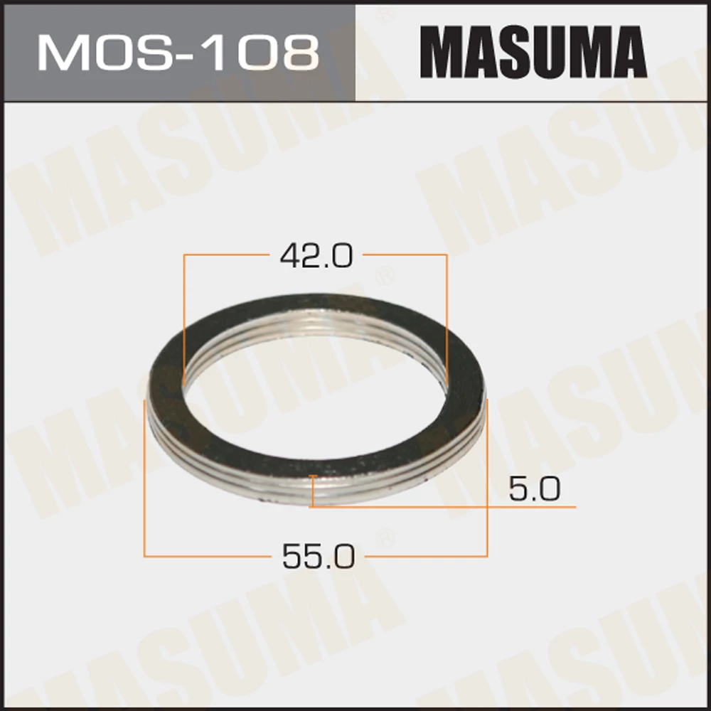Кольцо глушителя Masuma MOS-108