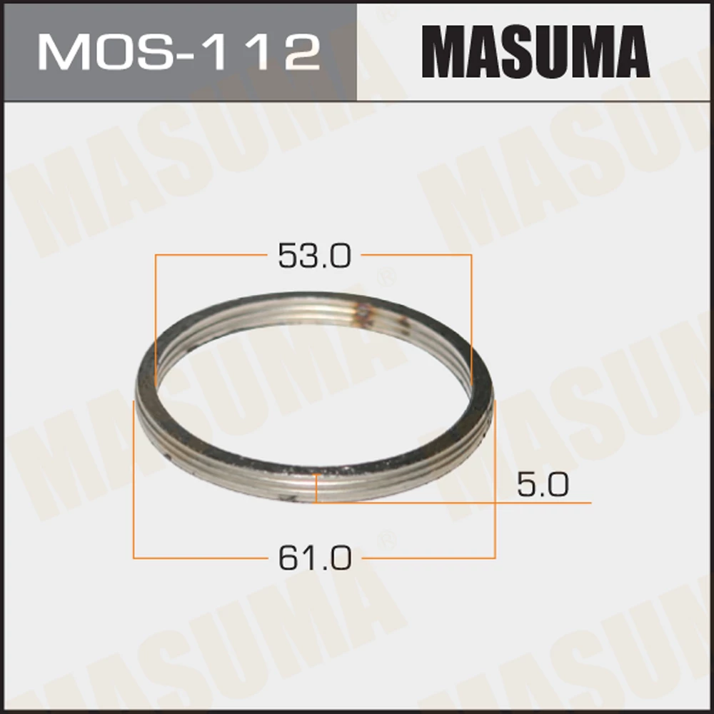 Кольцо глушителя Masuma MOS-112