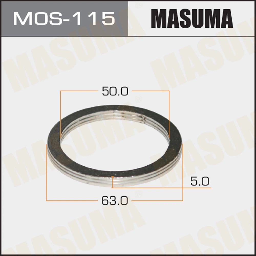 Кольцо глушителя Masuma MOS-115