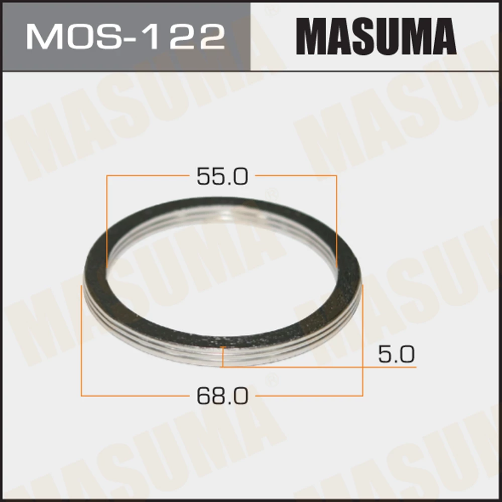 Кольцо глушителя Masuma MOS-122