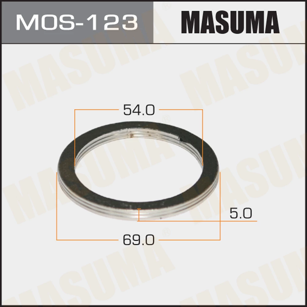 Кольцо глушителя Masuma MOS-123
