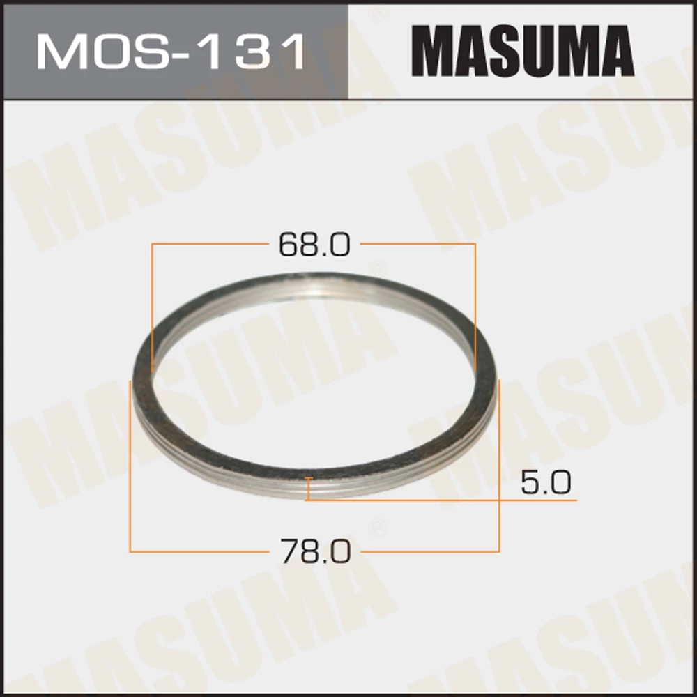 Кольцо глушителя Masuma MOS-131
