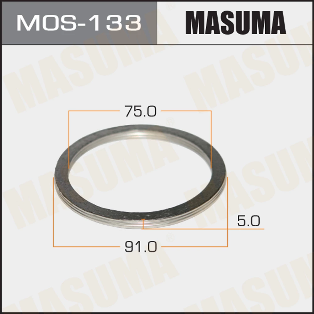 Кольцо глушителя Masuma MOS-133