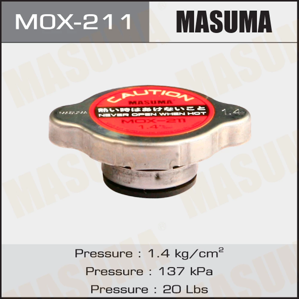 Крышка радиатора Masuma MOX-211