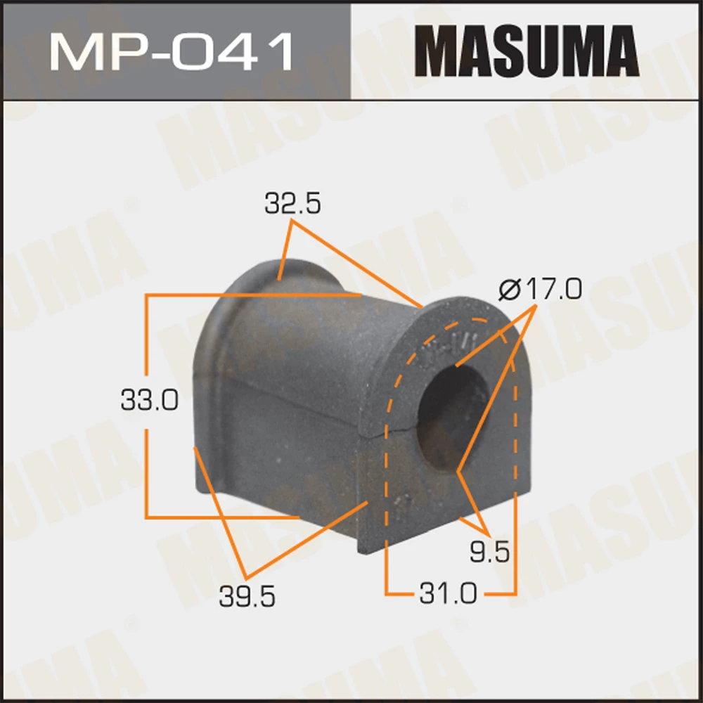 Втулка стабилизатора Masuma MP-041