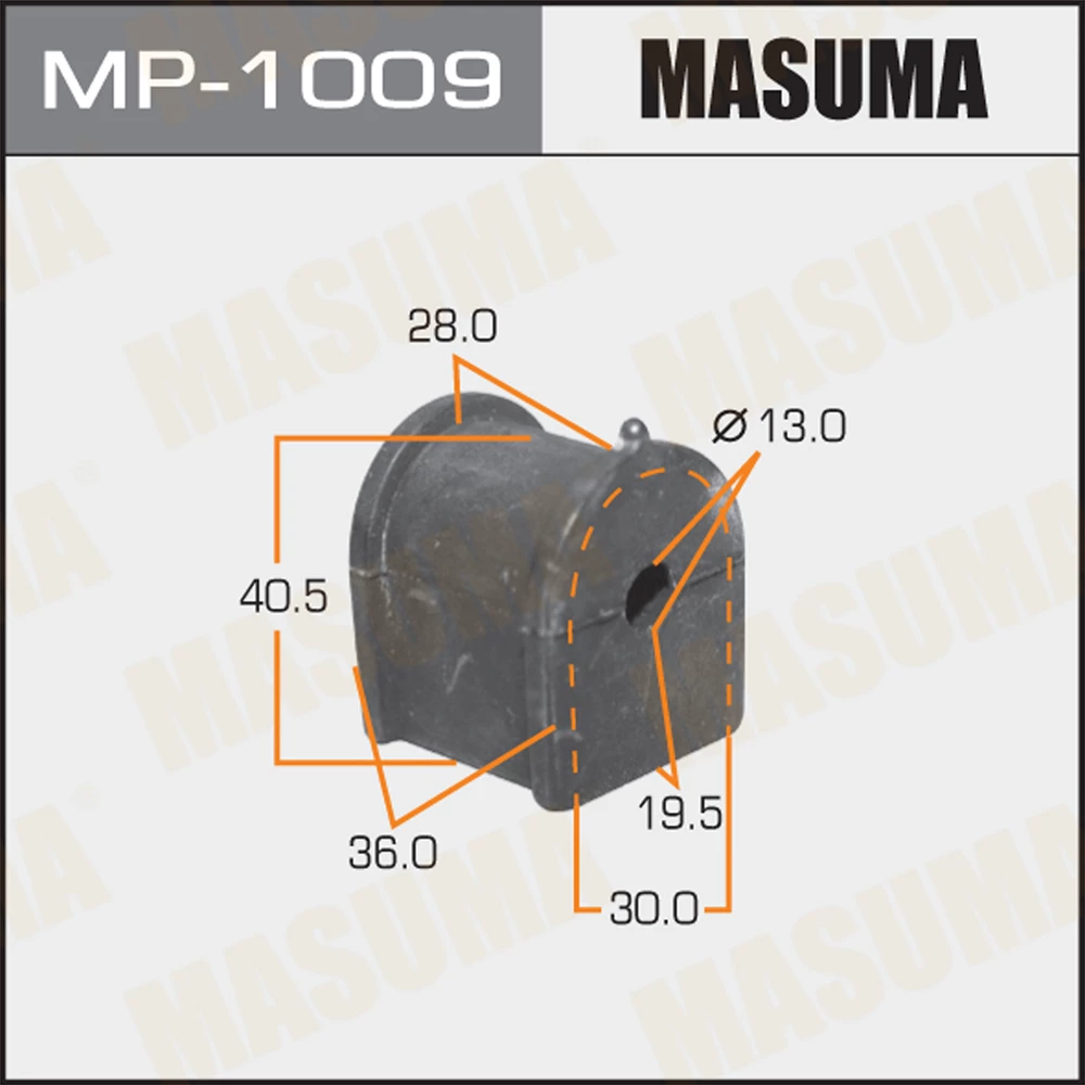 Втулка стабилизатора Masuma MP-1009