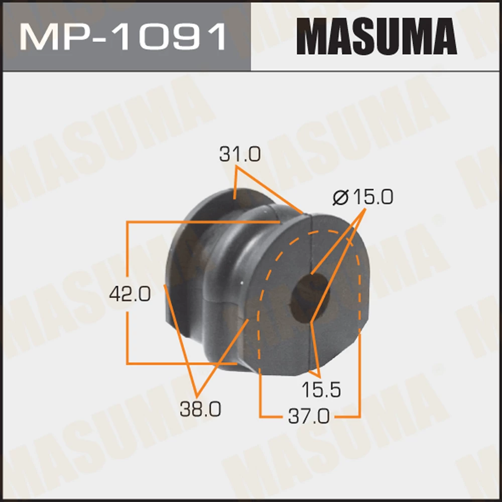 Втулка стабилизатора Masuma MP-1091