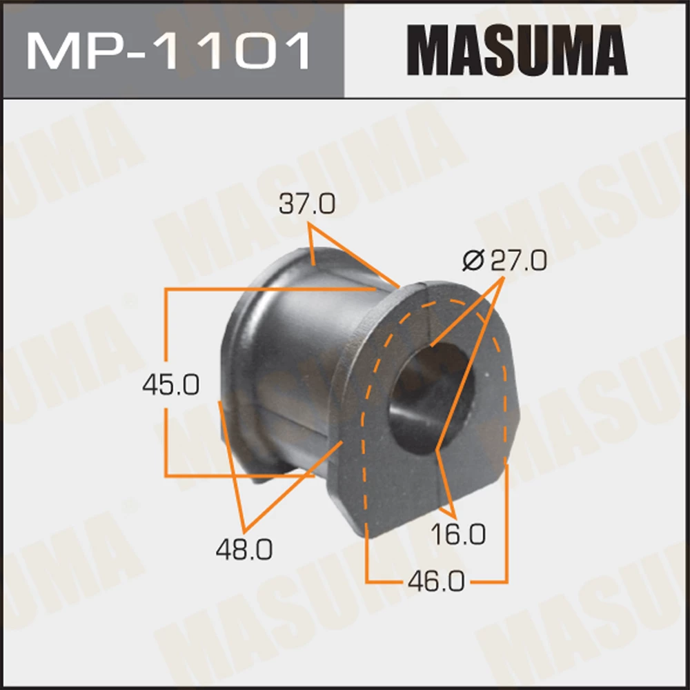 Втулка стабилизатора Masuma MP-1101