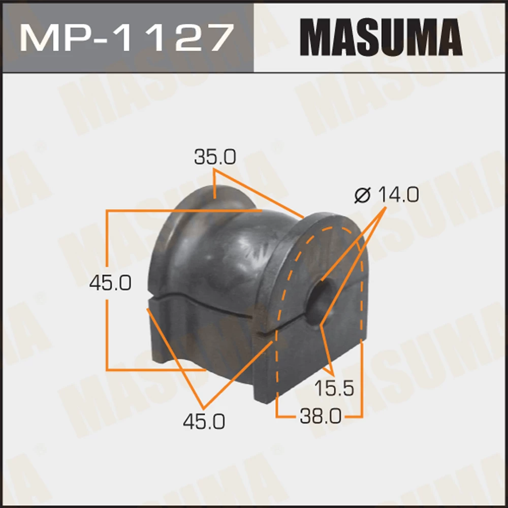 Втулка стабилизатора Masuma MP-1127
