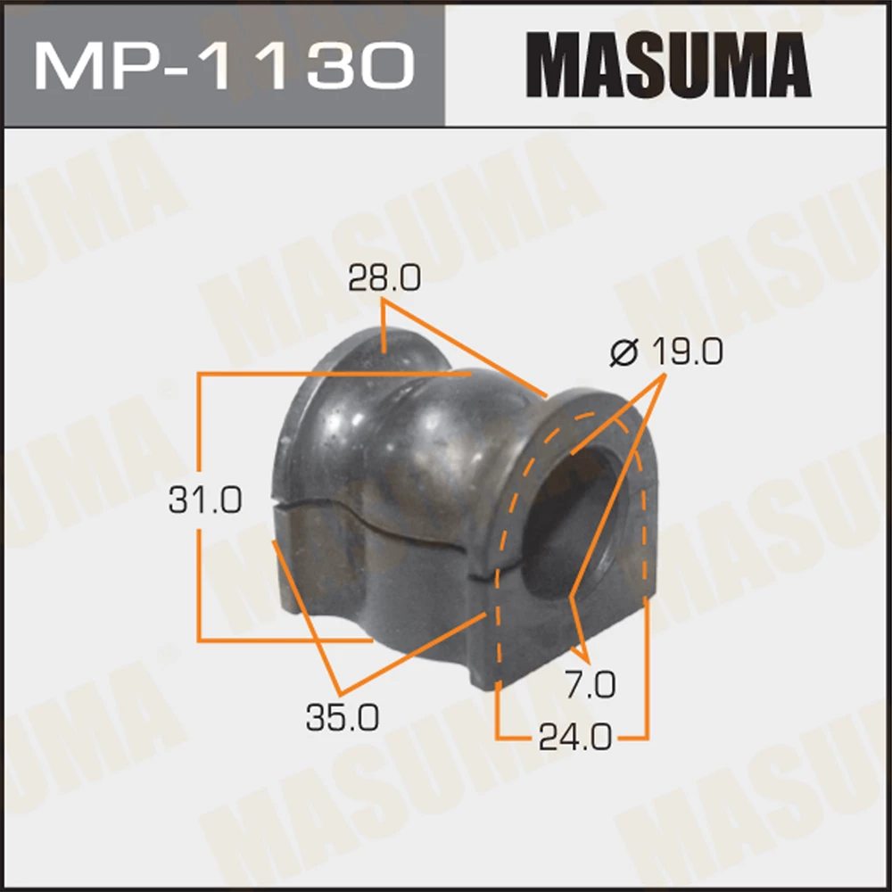 Втулка стабилизатора Masuma MP-1130