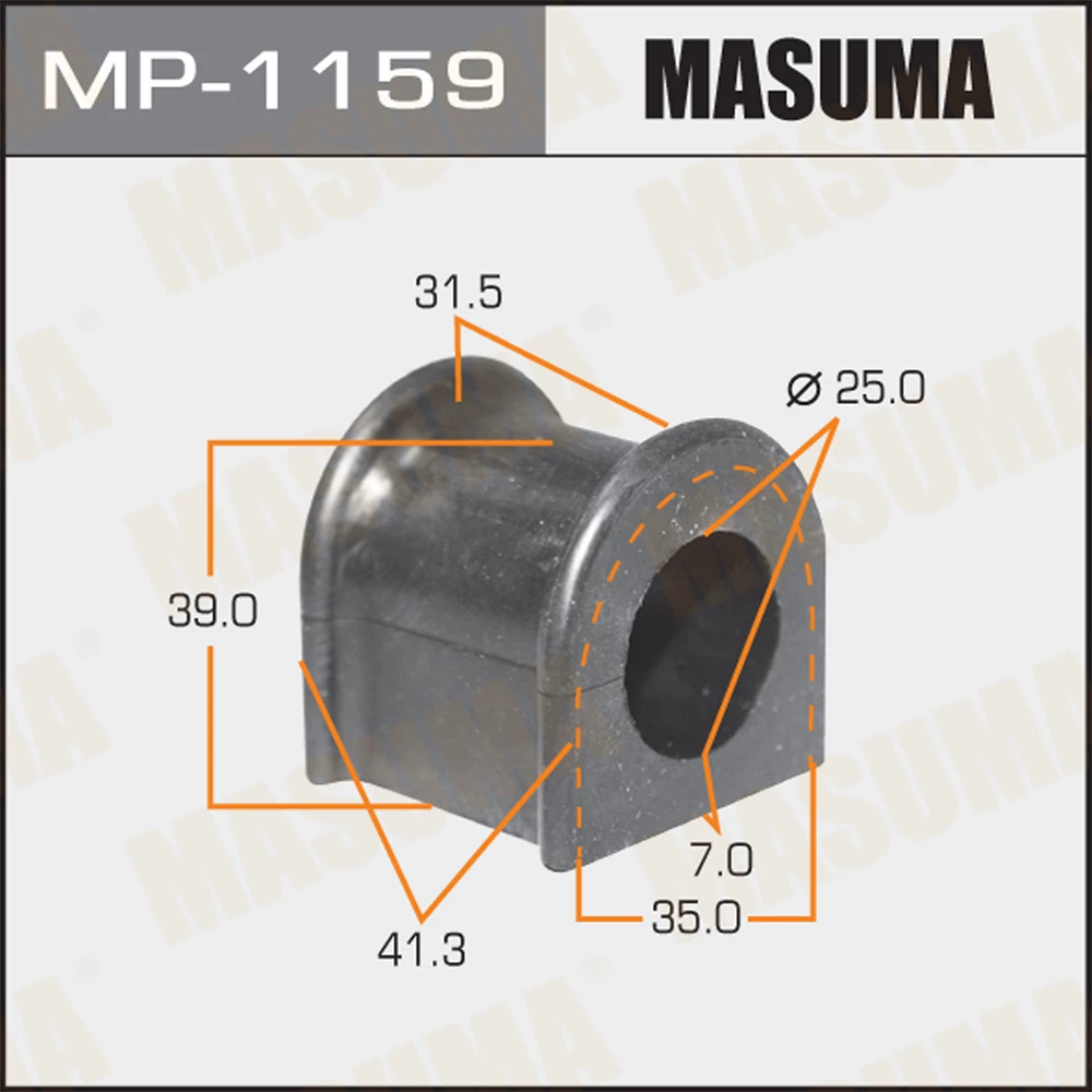 Втулка стабилизатора Masuma MP-1159