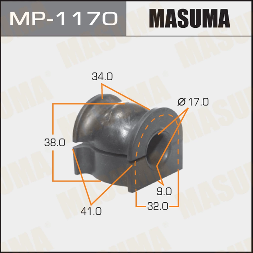 Втулка стабилизатора Masuma MP-1170