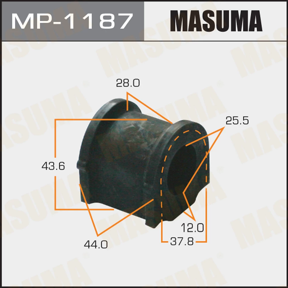 Втулка стабилизатора Masuma MP-1187