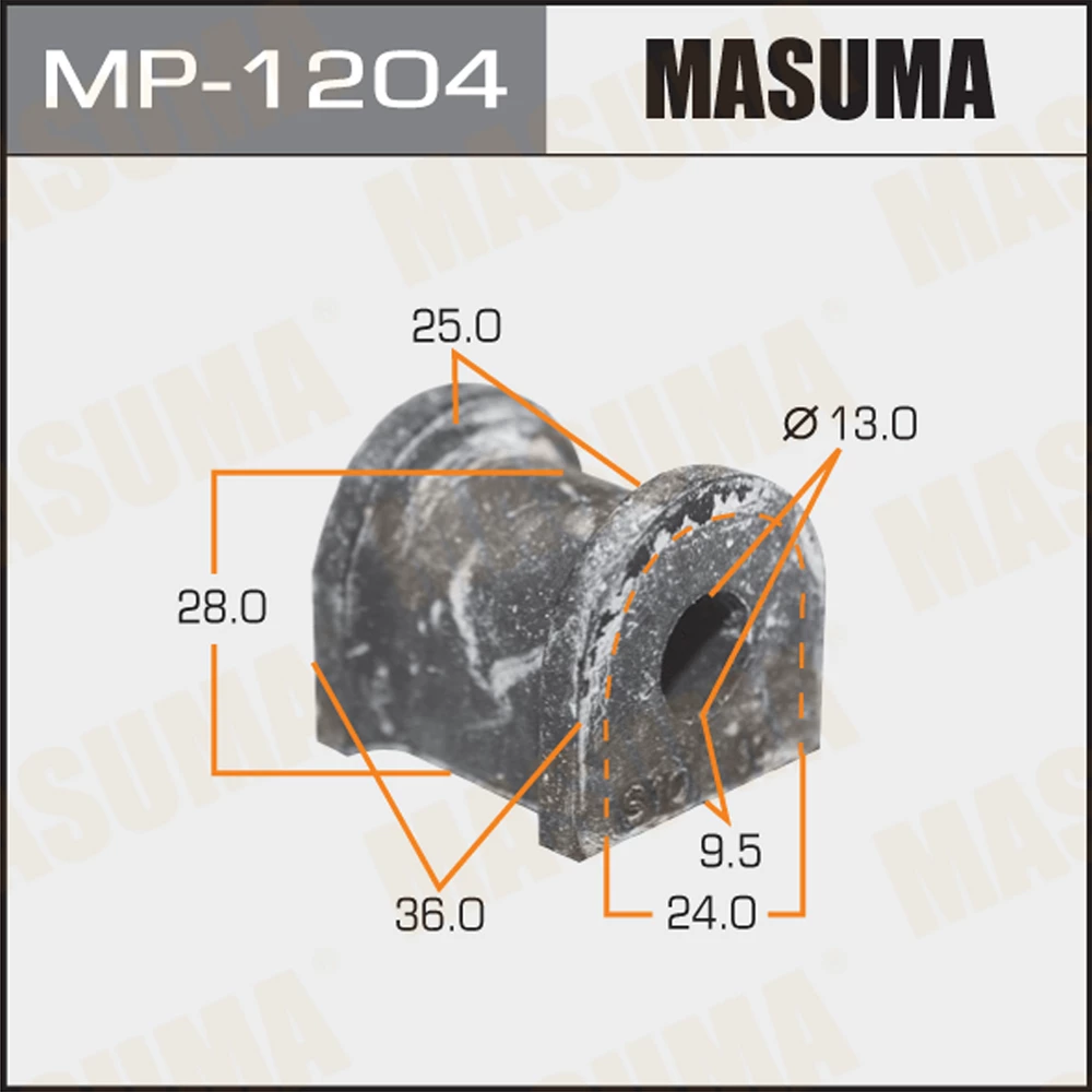 Втулка стабилизатора Masuma MP-1204