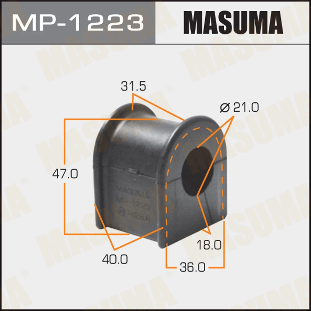 Втулка стабилизатора Masuma MP-1223