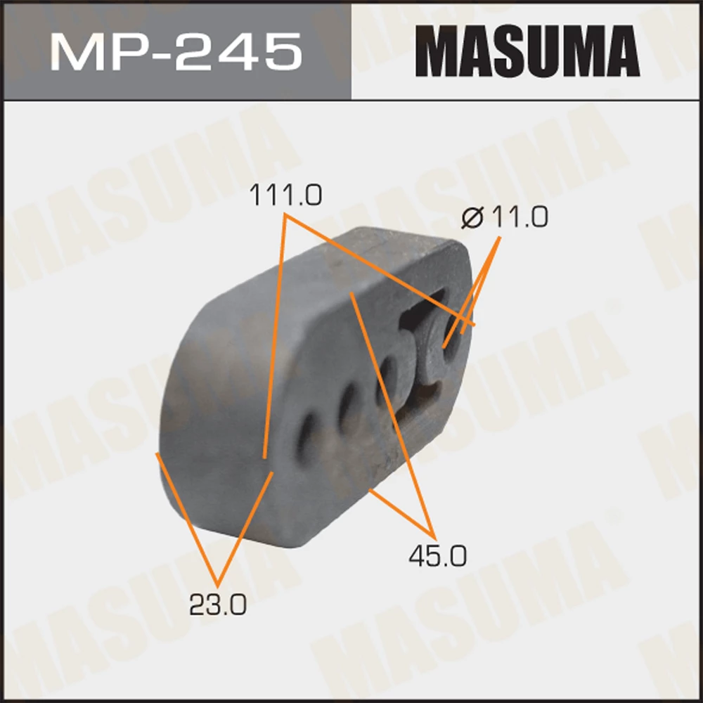 Крепление глушителя Masuma MP-245