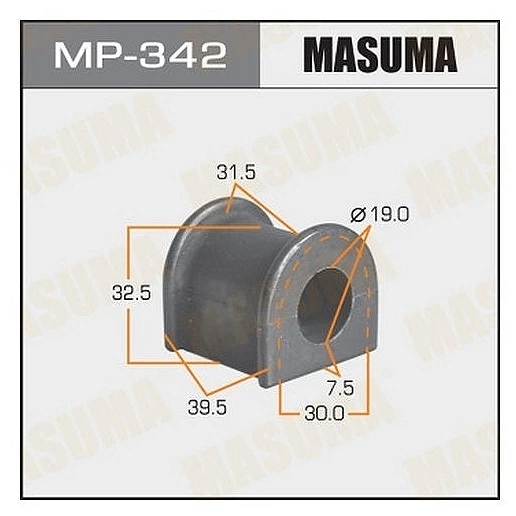 Втулка стабилизатора Masuma MP-342