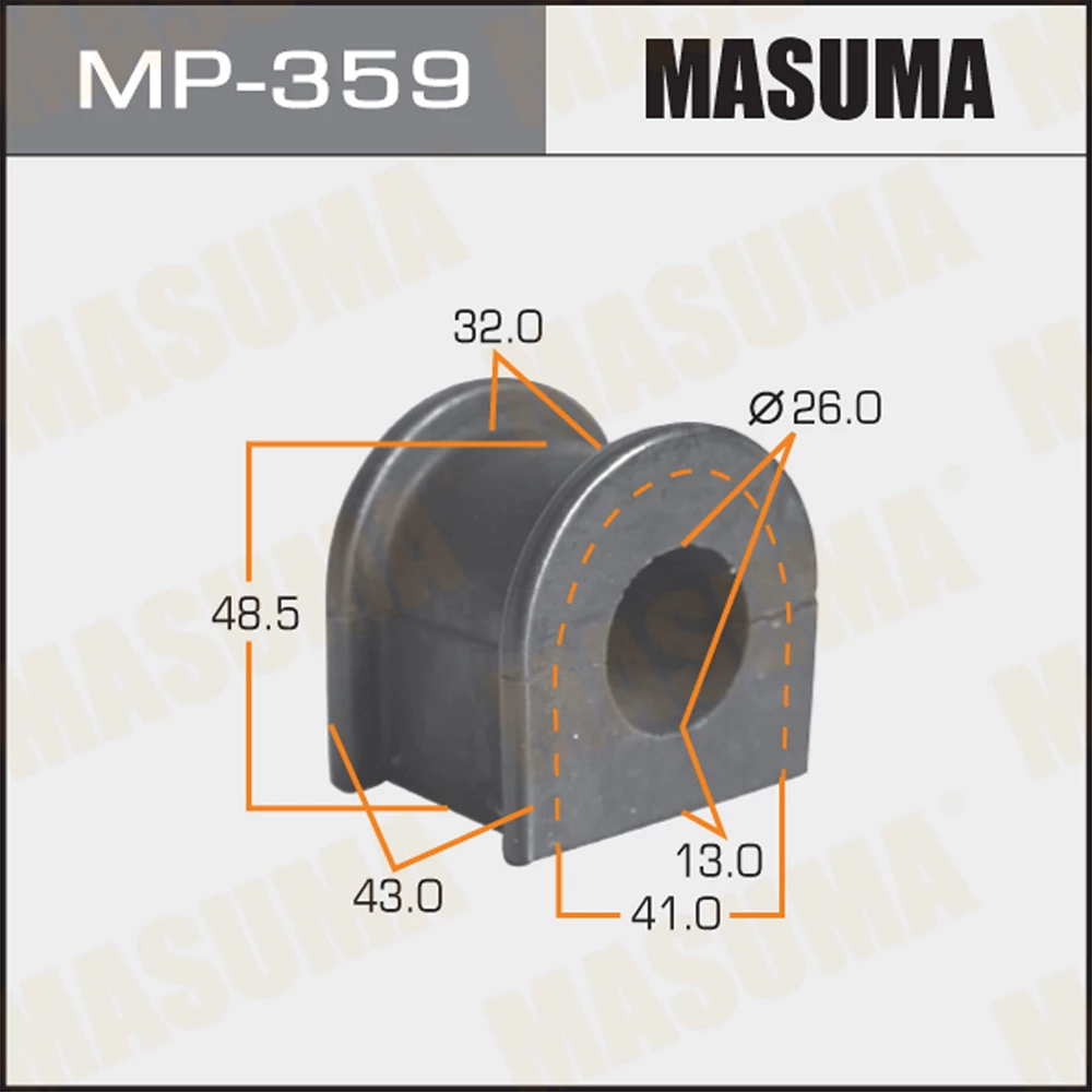 Втулка стабилизатора Masuma MP-359