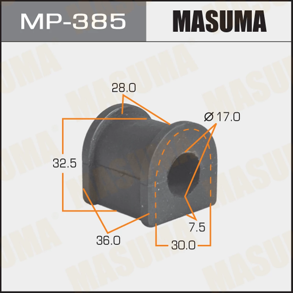 Втулка стабилизатора Masuma MP-385