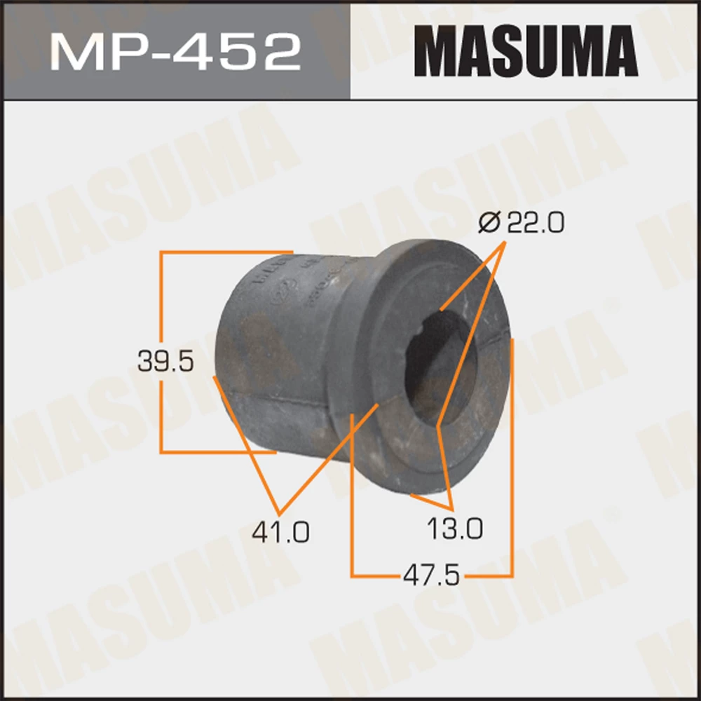 Втулка рессорная Masuma MP-452