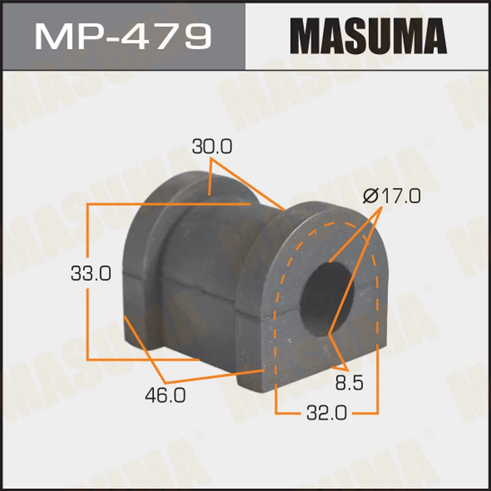 Втулка стабилизатора Masuma MP-479