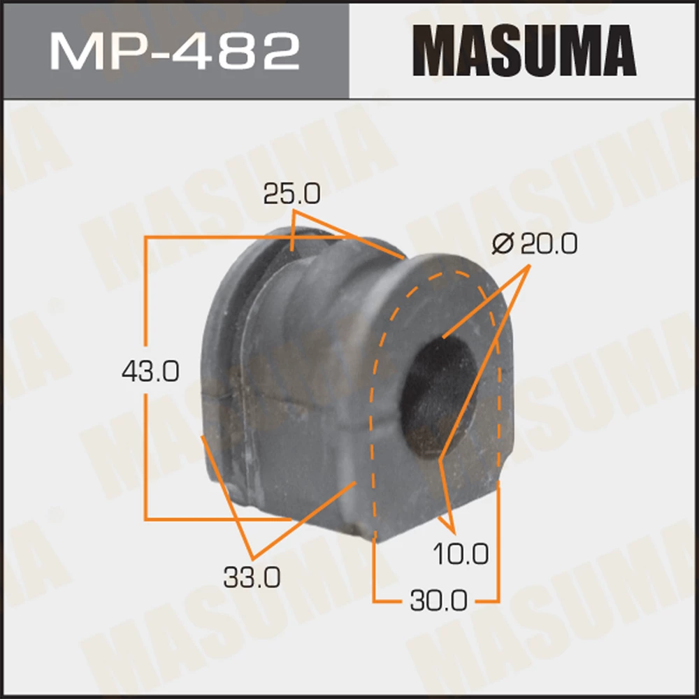 Втулка стабилизатора Masuma MP-482
