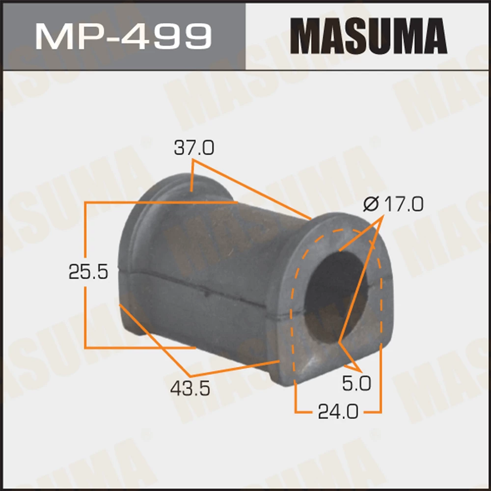Втулка стабилизатора Masuma MP-499