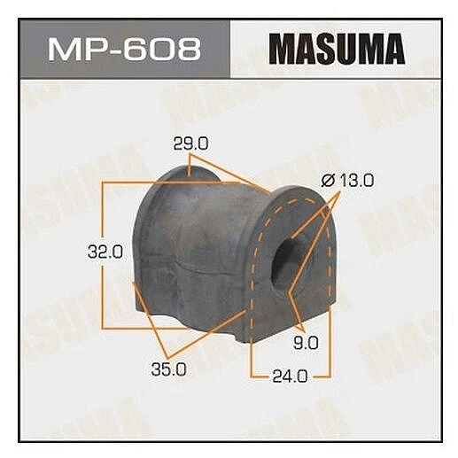 Втулка стабилизатора Masuma MP-608