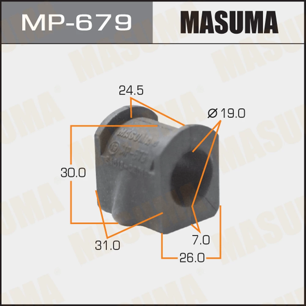 Втулка стабилизатора Masuma MP-679