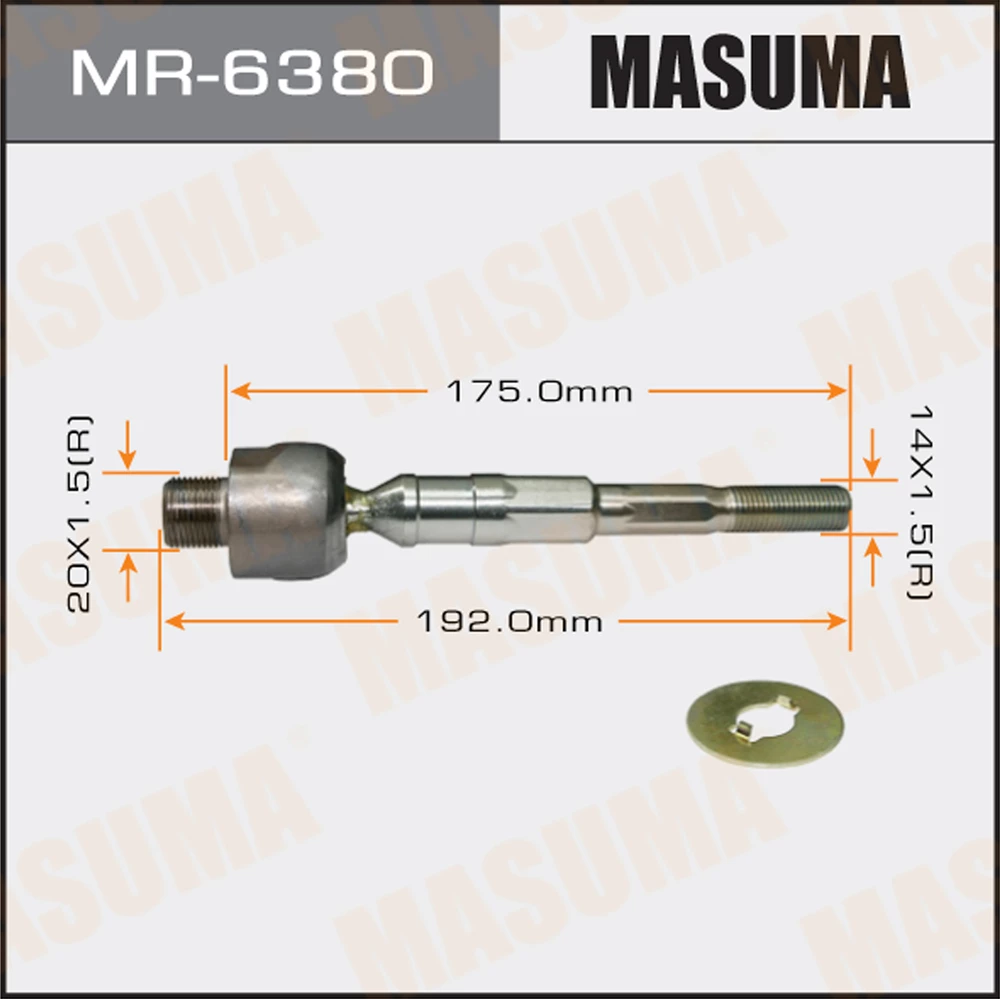 Тяга рулевая Masuma MR-6380
