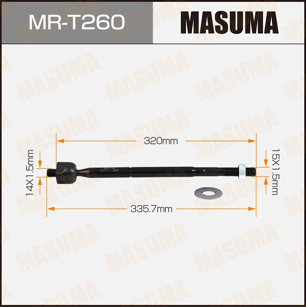 Тяга рулевая Masuma MR-T260