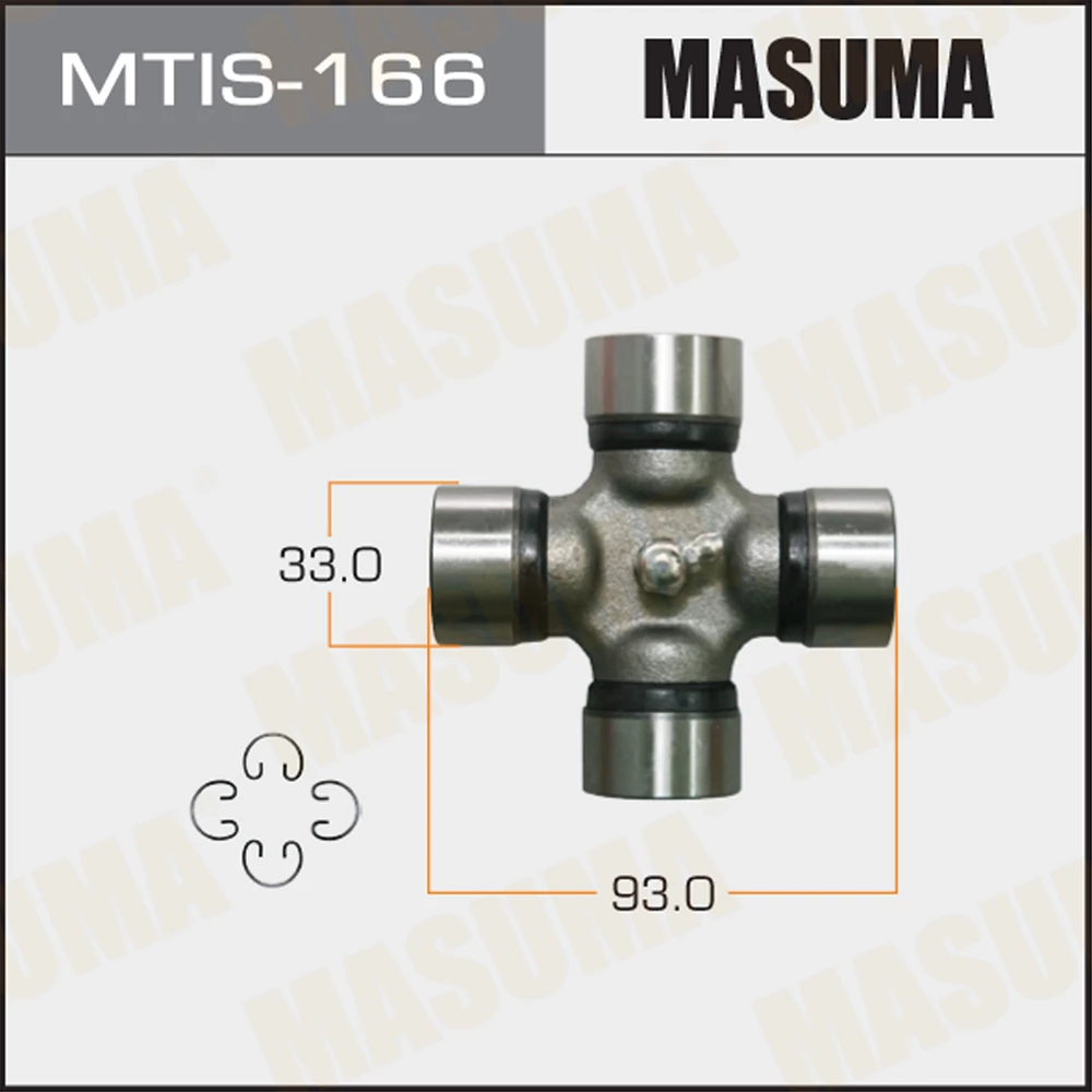 Крестовина карданного вала Masuma MTIS-166