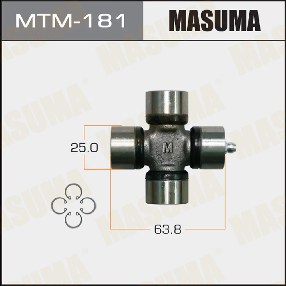 Крестовина карданного вала Masuma MTM-181
