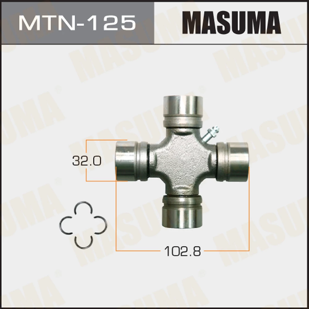 Крестовина карданного вала Masuma MTN-125