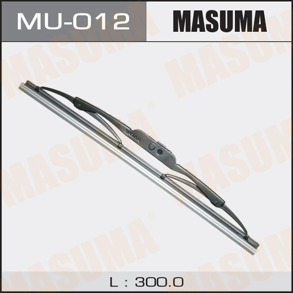 Щётка стеклоочистителя каркасная Masuma 300 мм, MU-012