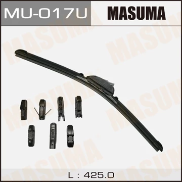 Щётка стеклоочистителя Бескаркасная Masuma 425 мм, MU-017U