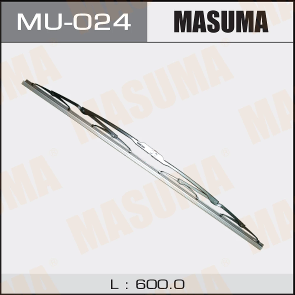 Щётка стеклоочистителя каркасная Masuma 600 мм, MU-024