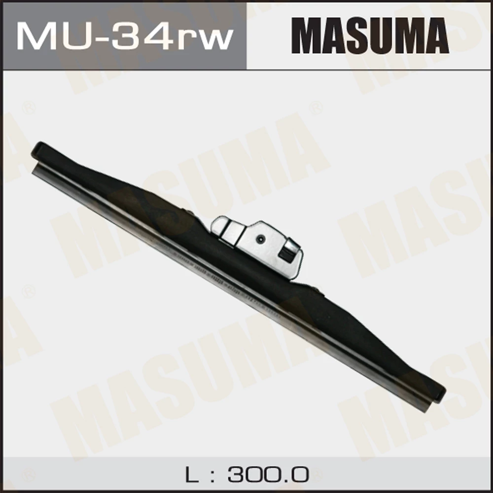 Щётка стеклоочистителя зимняя каркасная Masuma 300 мм, MU34RW