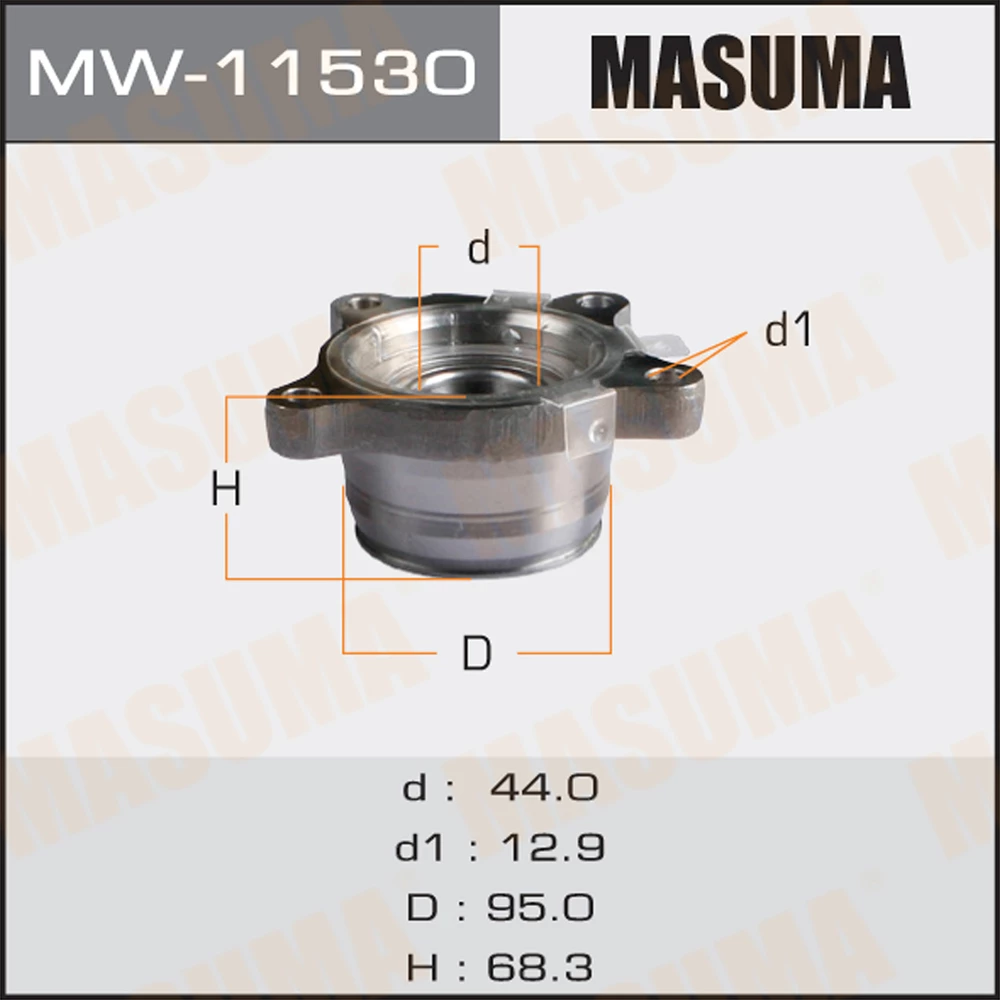 Ступичный узел Masuma MW-11530