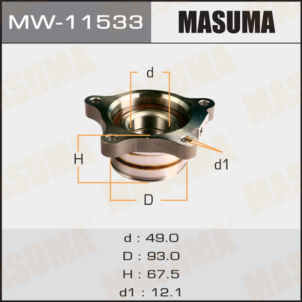 Ступичный узел Masuma MW-11533