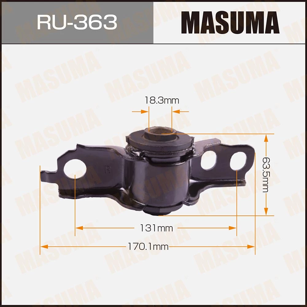 Сайлентблок Masuma RU-363