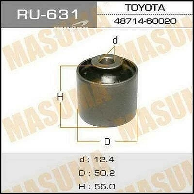 Сайлентблок Masuma RU-631