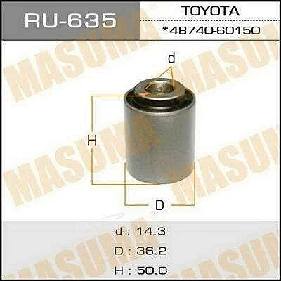 Сайлентблок Masuma RU-635
