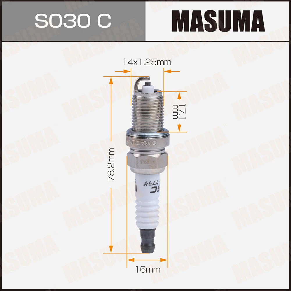 Свеча зажигания Masuma S030C